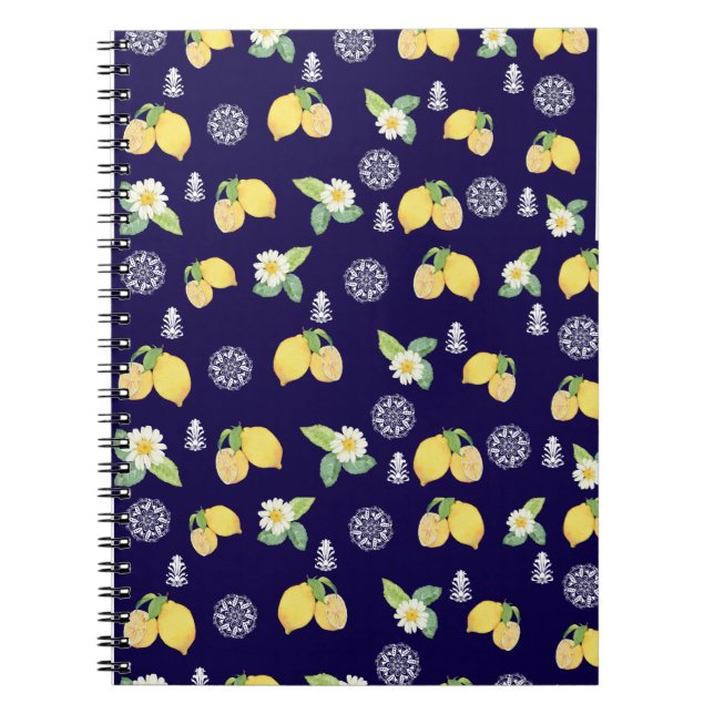 Summertime Lemons Notebook (Front)