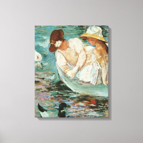Summertime  Mary Cassatt Canvas Print