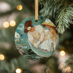 Summertime Mary Cassatt Ceramic Ornament