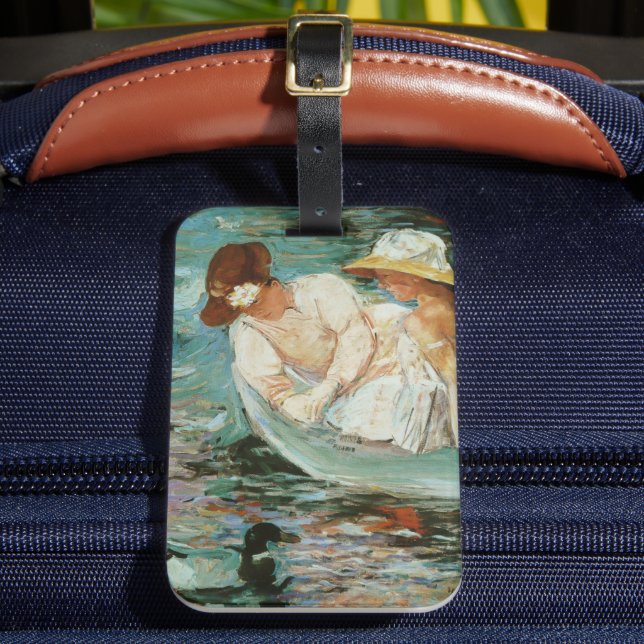 Summertime | Mary Cassatt Luggage Tag (Front Insitu 2)