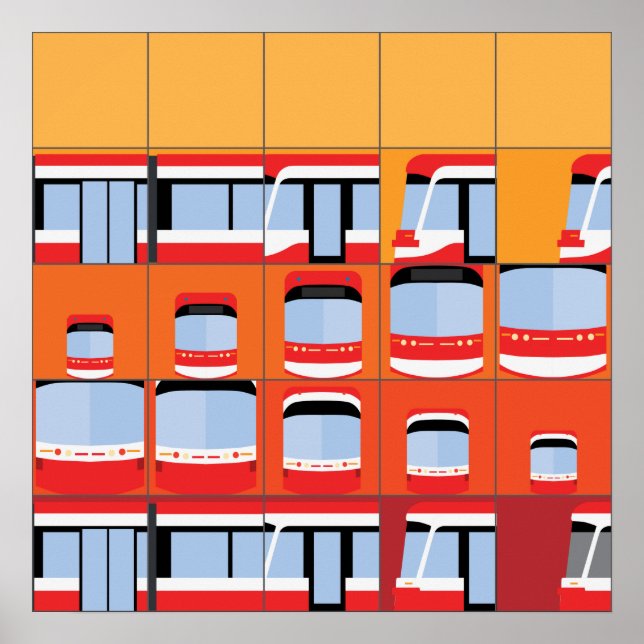 Summertime (new) Streetcar Poster (Front)