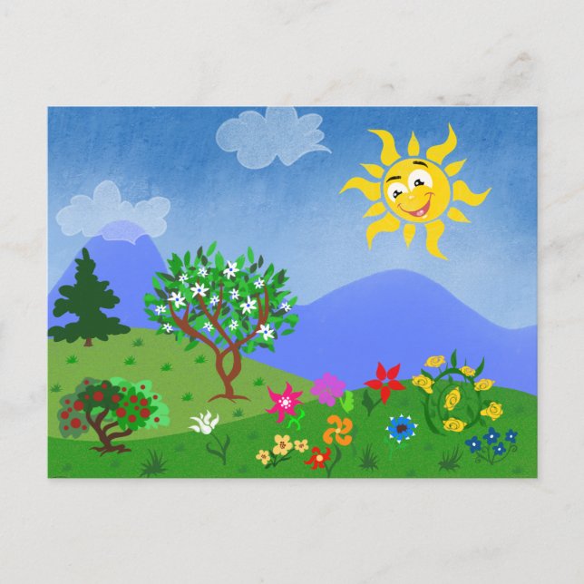 Summertime Postcard (Front)