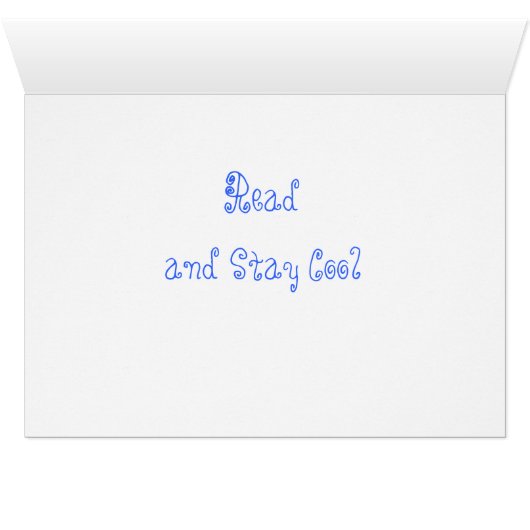 Summertime Reading (Inside Horizontal (Bottom))