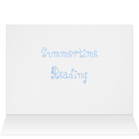 Summertime Reading (Inside Horizontal (Top))