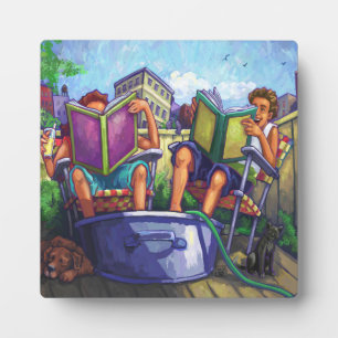 Summertime Reading Plaque
