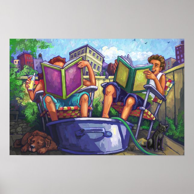 Summertime Reading Poster (Front)