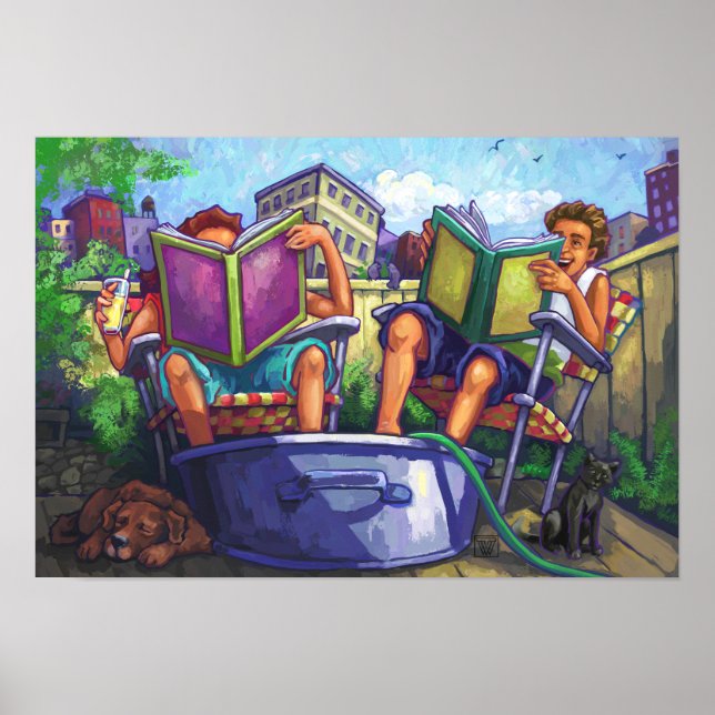 Summertime Reading Poster (Front)