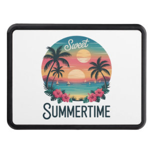 Summertime Summer Trip Beach Hitch Cover