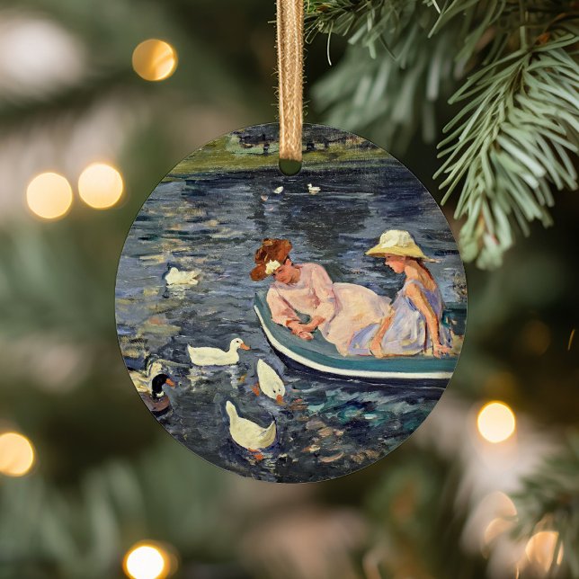 Summertime Two | Mary Cassatt Ceramic Ornament (Creator Uploaded)