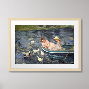 Summertime Two Mary Cassatt Framed Art