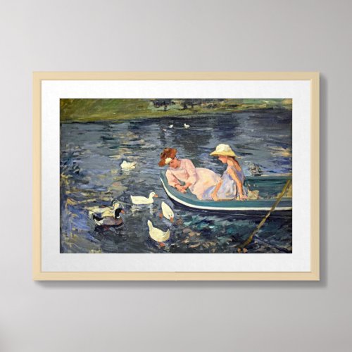 Summertime Two  Mary Cassatt Framed Art