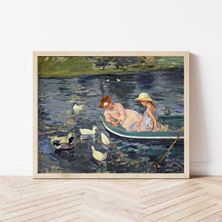 Summertime Two | Mary Cassatt Poster
