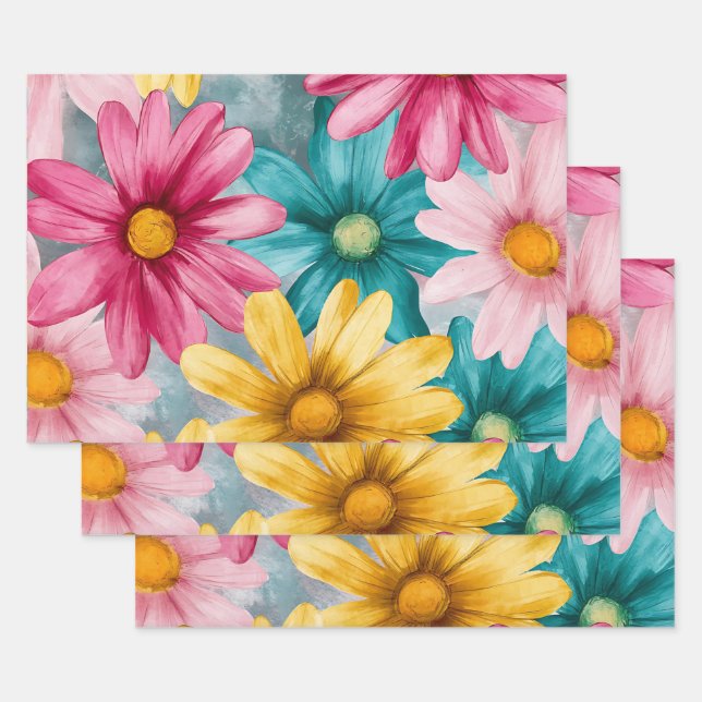Summertime Wrapping Paper Sheets (Set)
