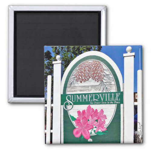 Summerville Charleston South Carolina Magnet