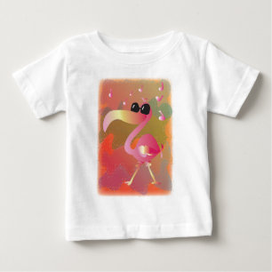 summerwaves-flamingo baby T-Shirt