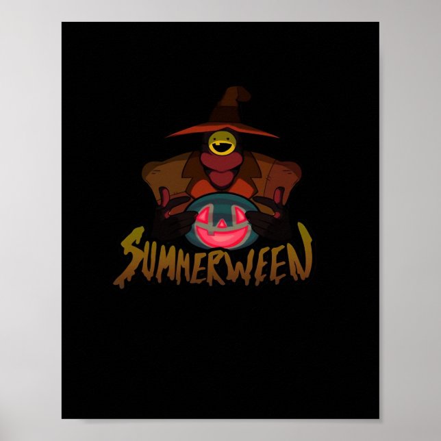 Summerween Classic Funny Poster (Front)