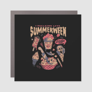 Summerween Classic Meme Car Magnet
