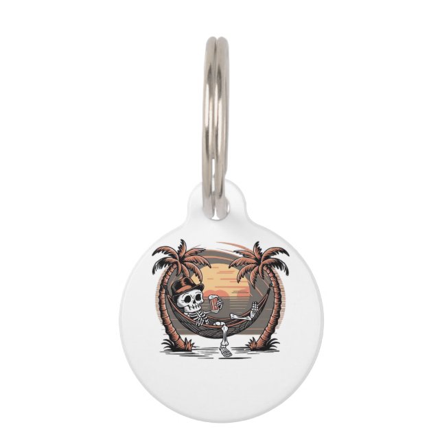Summerween Classic Meme in 2025 Pet ID Tag (Front)