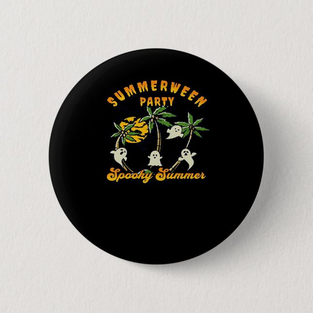 Summerween Classic Viral Button (Front)