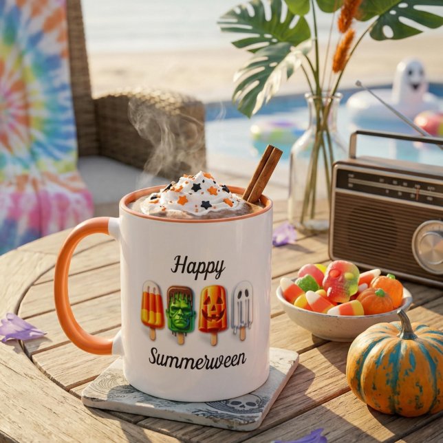 Summerween Halloween Summer Party Mug (Creator Uploaded)