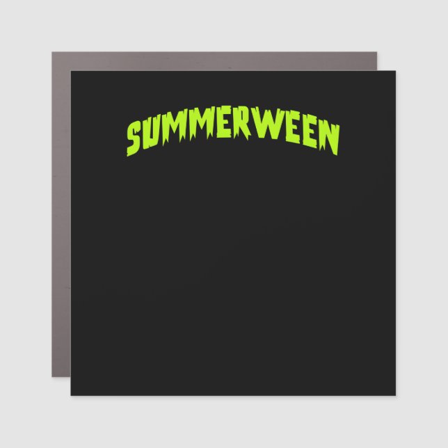 Summerween Meme Car Magnet (Front)