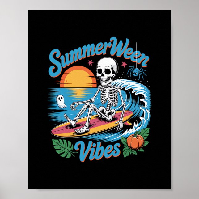 Summerween Party Poster (Front)