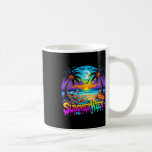 Summerween Skeleton Ghost Beach Funny Spooky Hallo Coffee Mug
