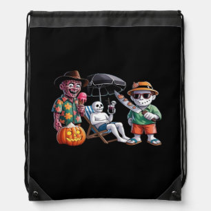 Summerween - Summerween Beach - Summerween Witch - Drawstring Bag