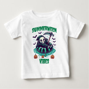 Summerween Vibes – Reaper Relaxed Baby T-Shirt