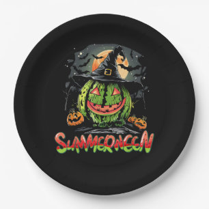 Summerween Vibes Sweet IceCream Watermelon Summer Paper Plates