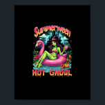 Summerween Witch Vibes Vacation Halloween Funny Pa Poster<br><div class="desc">A group of witches on vacation? Yes,  please! This fun group vibe is perfect for party crews and Halloween fans. Bring your cauldron to the beach and enjoy the magic.</div>
