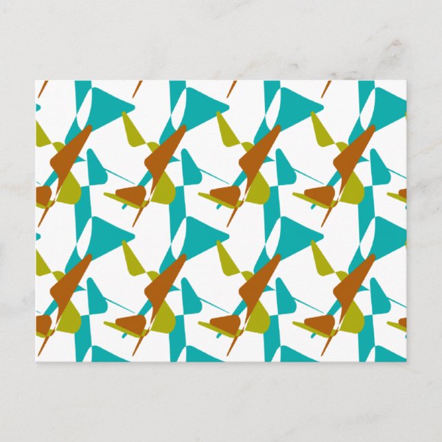 Summery Colors Postcard (Front)