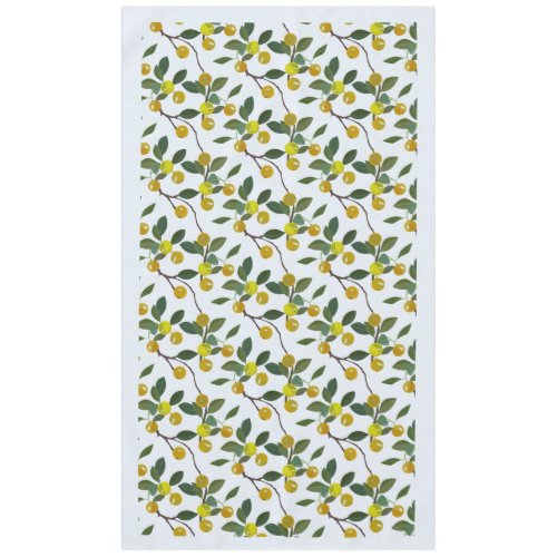 Summery Table Cloth Philippine Golden Lime Citrus