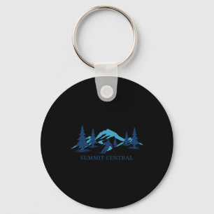 Summit Central Washington Ski Resort Skiing Skier Keychain