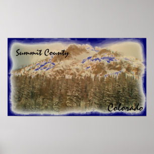 Summit County Colorado poster