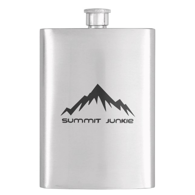 Summit Junkie Flask (Front)