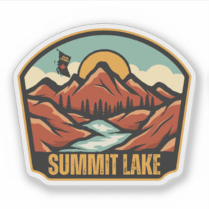 Summit Lake, British Columbia Sticker