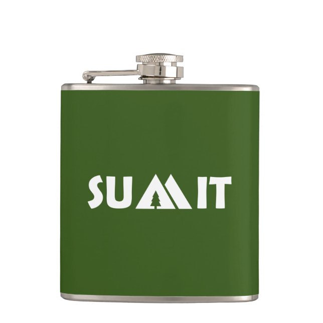 Summit Mountains Flask (Front)