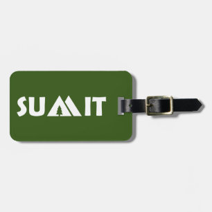 Summit Mountains Luggage Tag