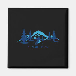Summit pass oregon ski resort skiing skier magnet
