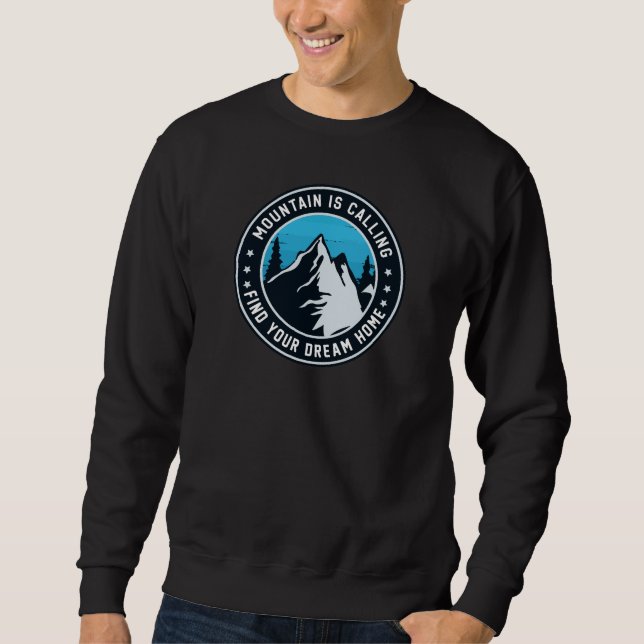 Summit Serenity: Discover Your Dream Sweatshirt (Front)