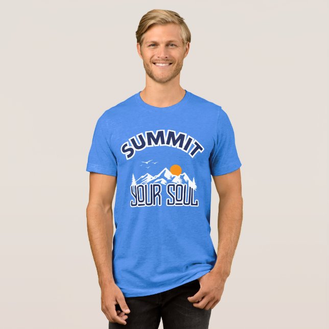 Summit Your Soul Tri-Blend Shirt (Front Full)
