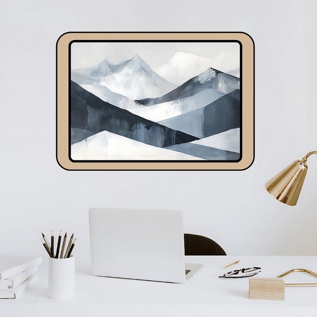 Summits in Shade Faux Canvas Print (Creator Uploaded)