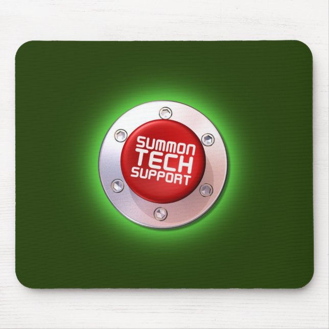 Summon Tech Support! Mouse Pad (Front)