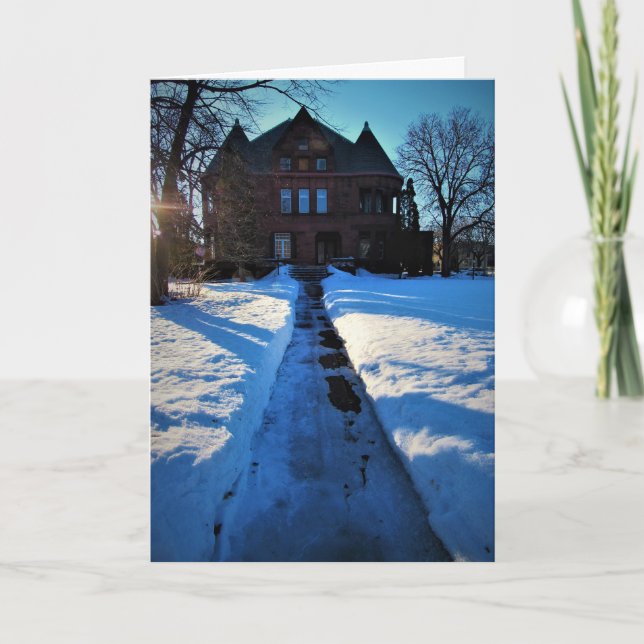 "Sumner McKnight Mansion" Christmas Card (Front)