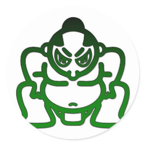Sumo Classic Round Sticker