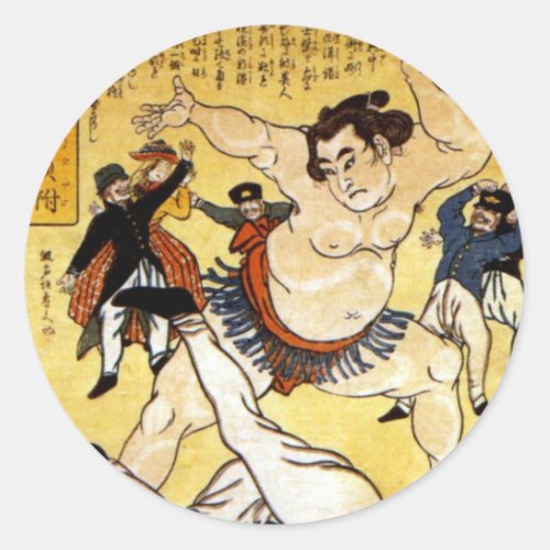 Sumo Classic Round Sticker