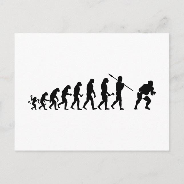 Sumo Evolutionary Theory of Combat Postcard (Front)