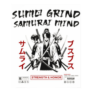 Sumo Grind Samurai Grind Poster