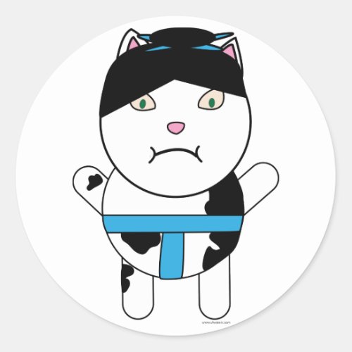 Sumo Kitty Sticker